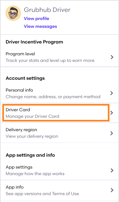 How do I activate my Grubhub Driver Card? – Grubhub for Drivers