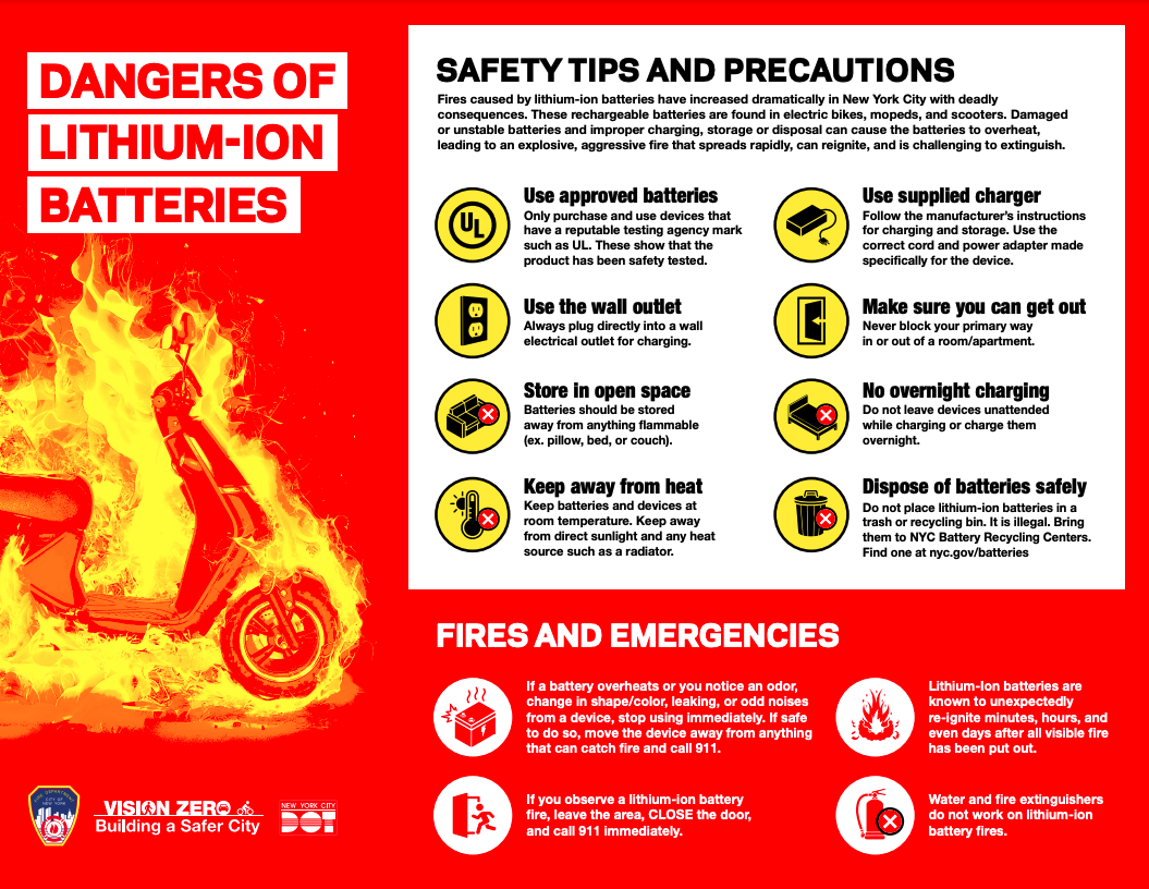 Dangers Of Lithium ion Batteries Grubhub For Drivers